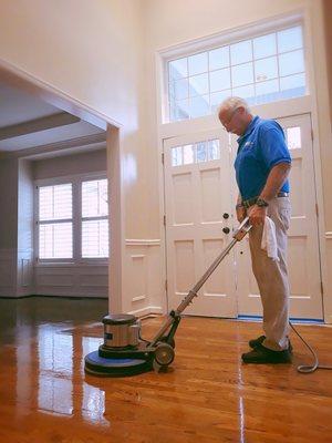 hardwood floor refinishing