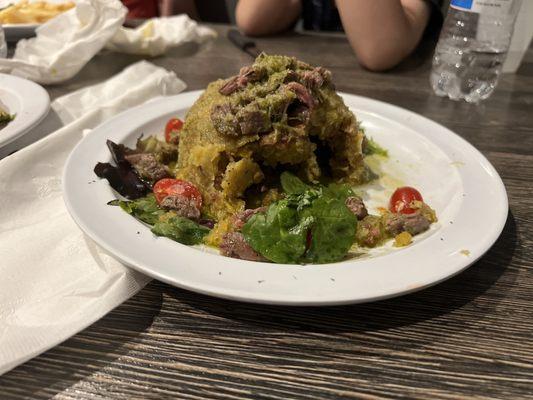 Steak Mofongo