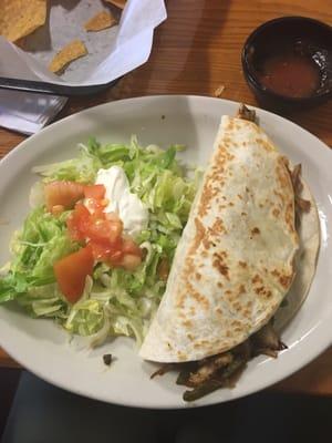 Fajita quesadilla