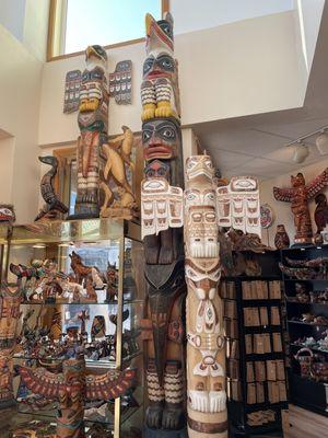 Totems of all shapes and sizes