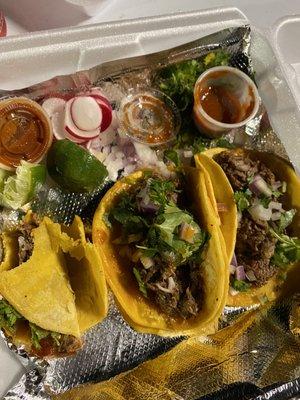 Birria tacos