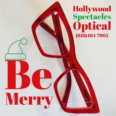 Celebrate Christmas in style with a new pair of festive Prescription Eyeglasses
352 S. Vermont Ave., Los Angeles CA 90020
(818)484-7905