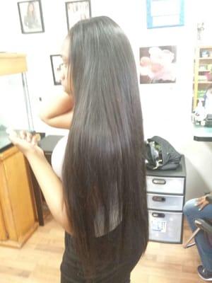 Malaysian Straight (Weave)