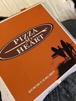 Yes pizza my heart for sure