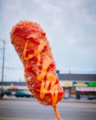 IG: @253Eater Korean Style Corn Dog