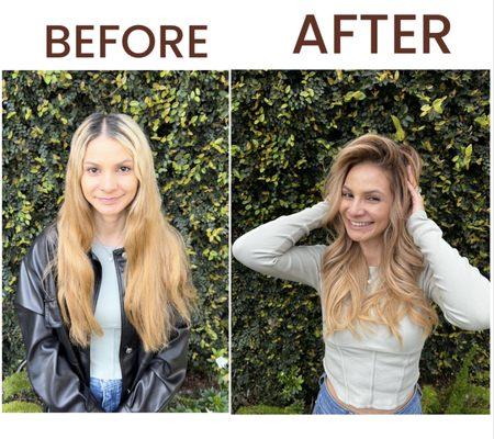 Before & After! (Hair Color By: Steven Buitrago)