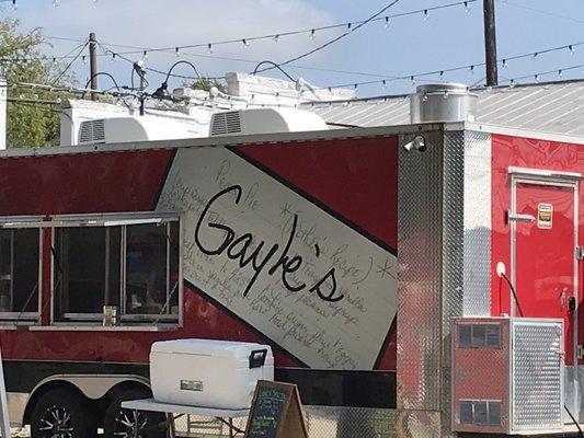 Gayle's food truck