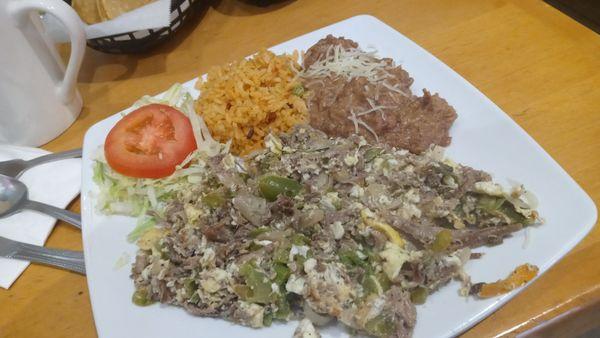 Machaca plate