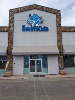 This is the front entrance to SwimKids Layton (just across from Smiths)