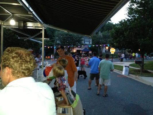 Massive Block Party in South Riding, VA