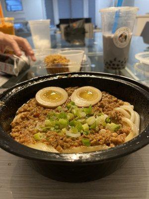 Dan Dan Udon (ground pork)