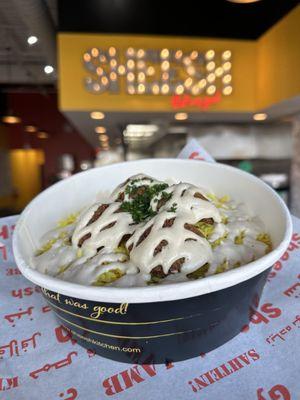 Falafel rice bowl