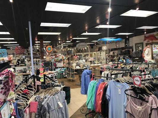 Our gift shop has a large variety of unique gifts, apparel, bags, jewelry and much more.