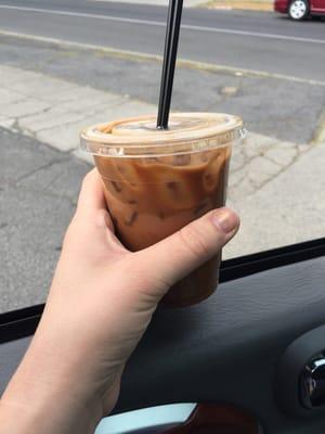 Iced mocha from Second Wind