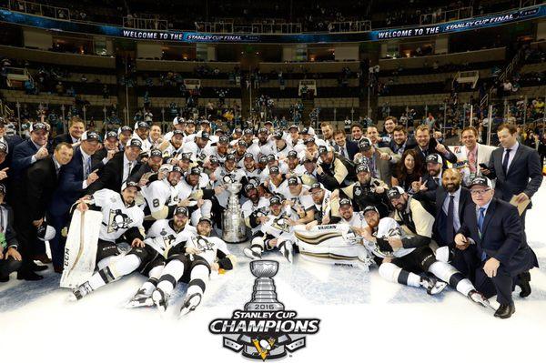 The 2016 Pittsburgh Penguins Stanley Cup championship team.