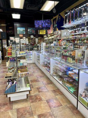 Smoke shop area