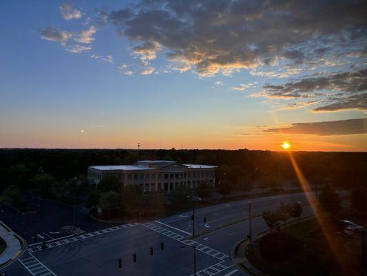 The view from my room at Aloft Sugarloaf is amazing!