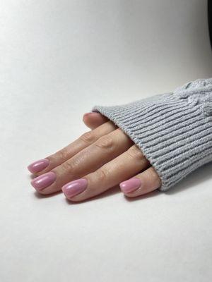 Russian Gel Manicure with Hard Gel