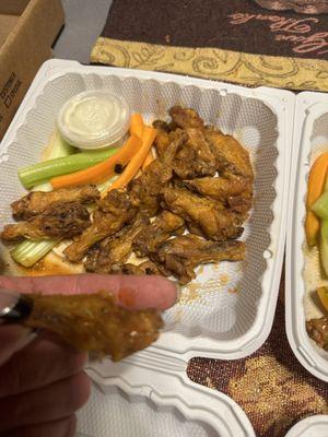 Ordered from them for years place is going to hell. Chicken wings are smaller than my than my pinky for 18 dollars a dozen!!!