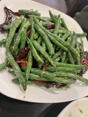 String Szechuan Green Beans