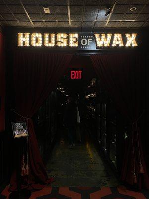 Entrance to House of Wax