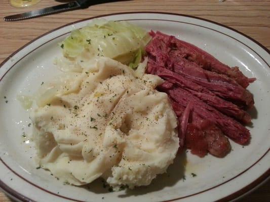 Corned beef n cabbage