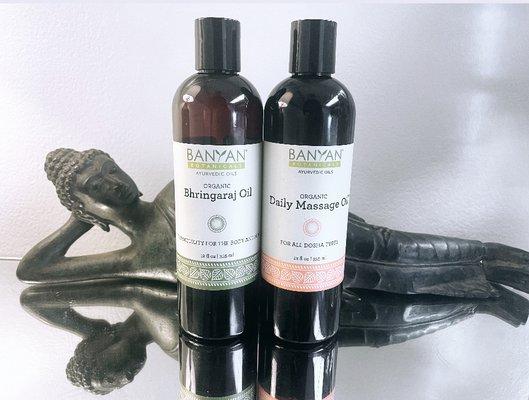 Organic Ayurvedic herbal oils