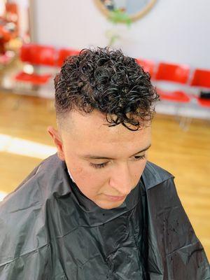 Perm procedure with a high fade