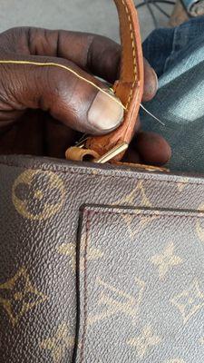 Louis Vuitton Handbag Strap Repair.