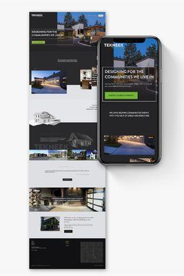 Redesigned this Bend Architects website.