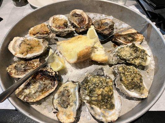 Oyster Sampler @Half Shell Oyster House