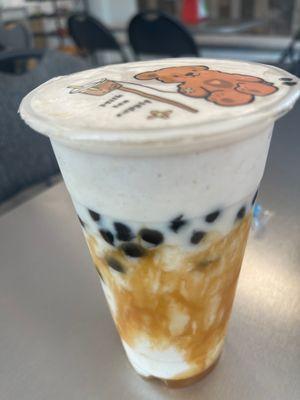 Horchata Frappe  with tapioca