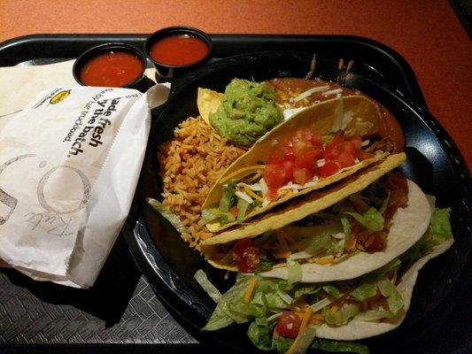 Taco platter