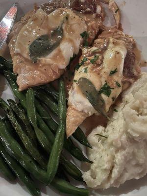 Chicken Saltimbocca