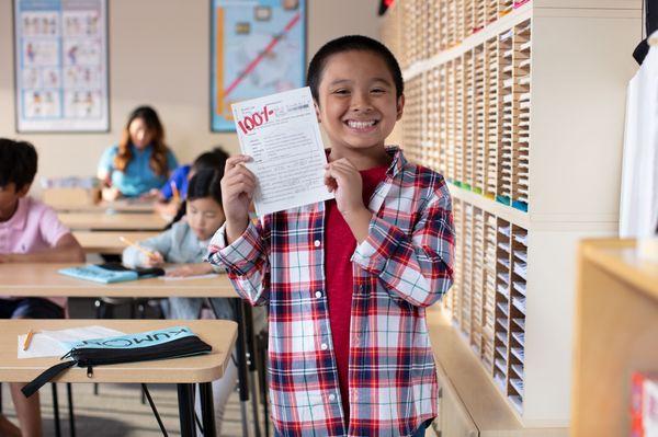 Kumon Reading students don't need reading tutors - they make their own success!