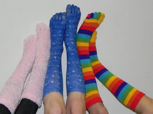 Toe Socks Toe Socks Toe Sox Fuzzy-Fun-Stylish