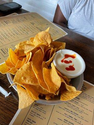 Chips and queso!