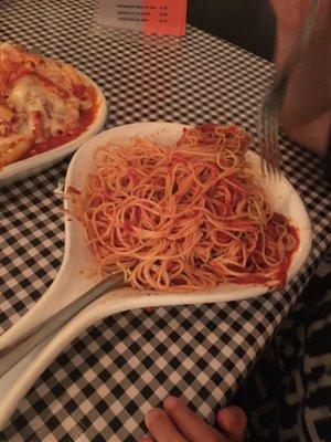 Kids spaghetti