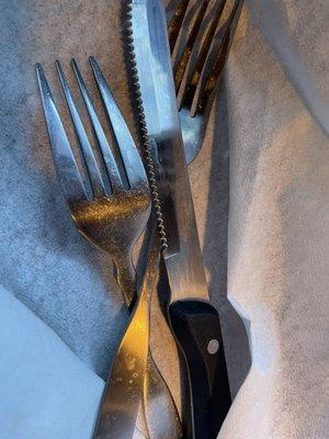 Nasty silverware