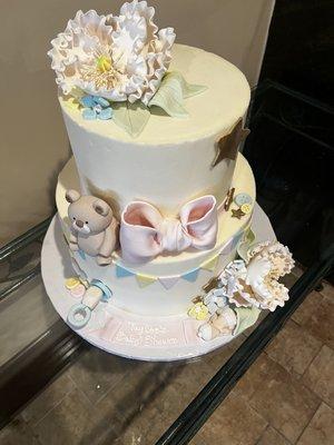 Baby Shower Cake by Sunflour Bakery in Mt Laurel, NJ