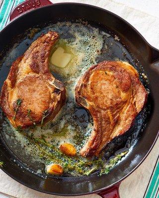 Pork chops.