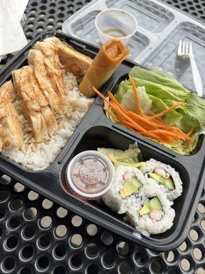 Terryaki chicken bento box