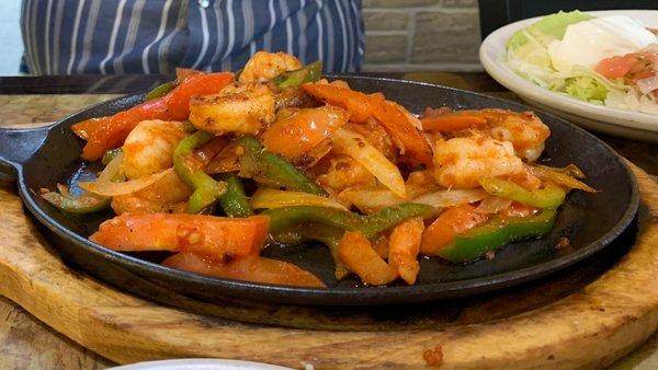 Shrimp Fajitas