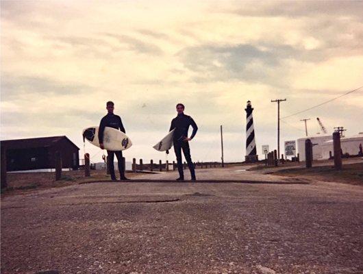 Sean and I at Hatteras Lighthouse