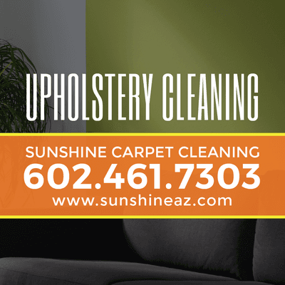 Upholstery Cleaning