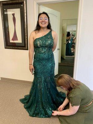 They ruined her senior prom she is devastated because they sold her dress to someone else after we paid it off completely