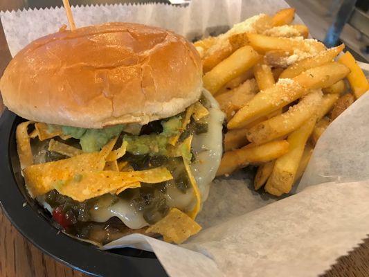 South of the Border and Garlic Parmesan Fries