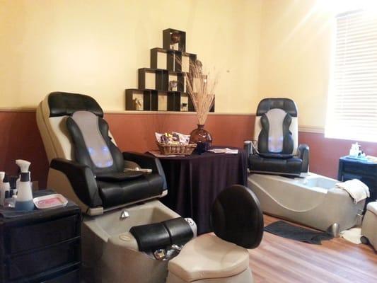 Pedicure Thrones in Manicure and Pedicure Room