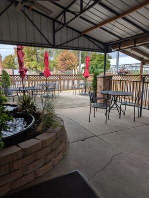 Nice covered patio