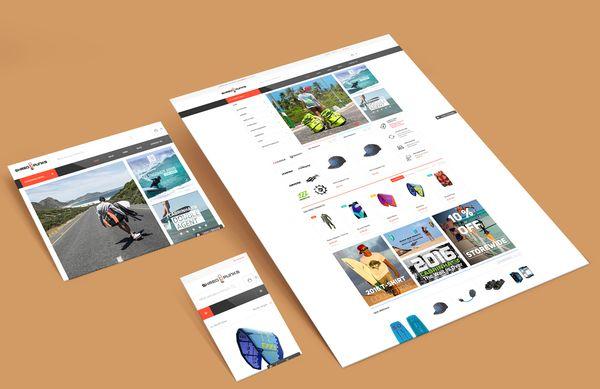 E-commerce web design and development